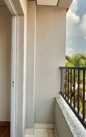 Apartamento à venda com 33m², 2 quartos e sem vagaVaranda