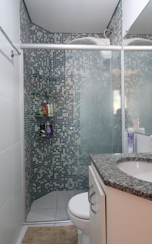 Casa à venda com 113m², 3 quartos e 2 vagasBanheiro da suíte