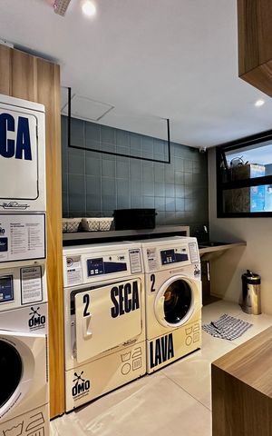 Apartamento à venda com 42m², 1 quarto e 1 vaga Apartamento à venda com 42m², 1 quarto e 1 vagaLavanderia