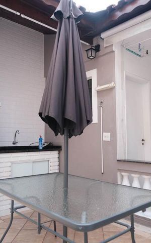Casa para alugar com 125m², 3 quartos e 2 vagasChurrasqueira