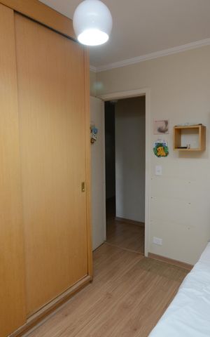 Apartamento à venda com 102m², 3 quartos e 1 vagaQuarto 2