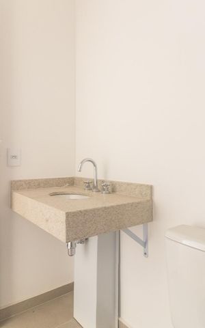 Studio à venda com 42m², 1 quarto e sem vaga Studio à venda com 42m², 1 quarto e sem vagaBanheiro