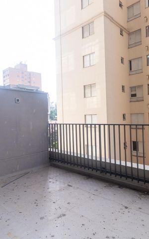 Studio à venda com 42m², 1 quarto e sem vaga Studio à venda com 42m², 1 quarto e sem vagaVaranda - Studio