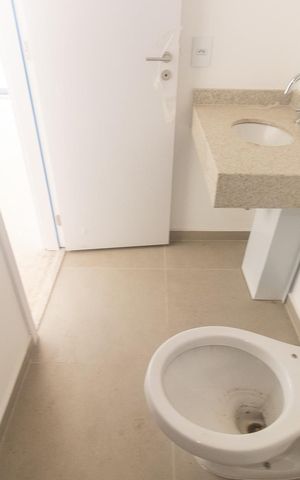 Studio à venda com 42m², 1 quarto e sem vaga Studio à venda com 42m², 1 quarto e sem vagaBanheiro