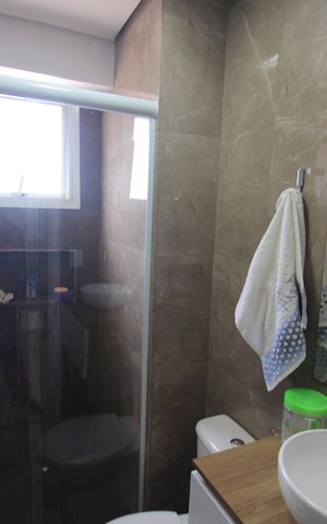 Apartamento à venda com 55m², 2 quartos e 2 vagasBanheiro