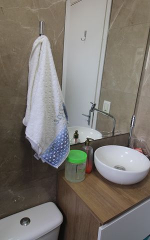 Apartamento à venda com 55m², 2 quartos e 2 vagasBanheiro