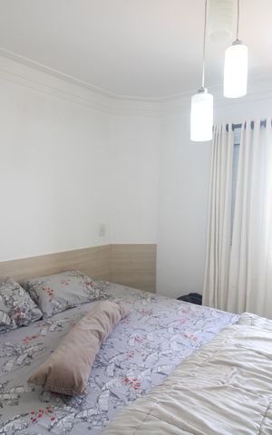 Apartamento à venda com 55m², 2 quartos e 2 vagasQuarto 1