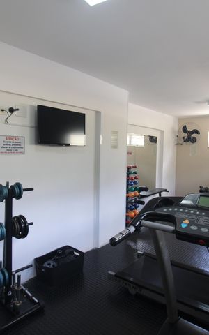 Apartamento à venda com 55m², 2 quartos e 2 vagasÁrea comum - Academia