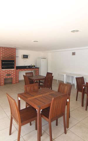 Apartamento à venda com 55m², 2 quartos e 2 vagasÁrea comum - Churrasqueira
