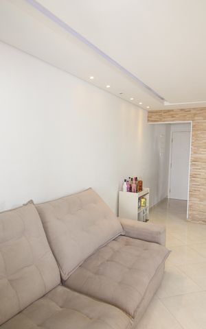 Apartamento à venda com 55m², 2 quartos e 2 vagasSala
