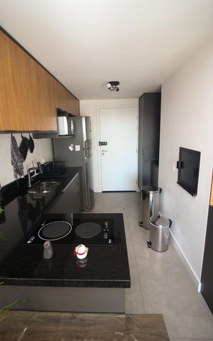 Apartamento à venda com 45m², 1 quarto e 1 vagaCozinha