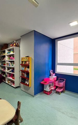 Apartamento à venda com 80m², 3 quartos e 2 vagas Apartamento à venda com 80m², 3 quartos e 2 vagasÁrea comum - Brinquedoteca