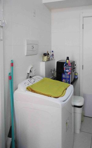 Apartamento para alugar com 36m², 1 quarto e sem vaga Apartamento para alugar com 36m², 1 quarto e sem vagaCozinha e Área de Serviço