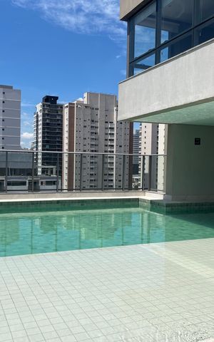 Studio para alugar com 23m², 1 quarto e sem vaga Studio para alugar com 23m², 1 quarto e sem vagaÁrea comum - Piscina