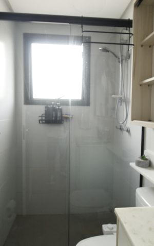 Apartamento à venda com 66m², 2 quartos e 1 vagaBanheiro da Suíte