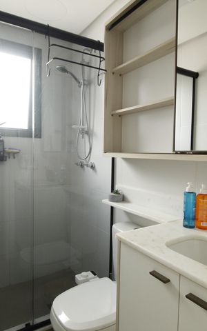 Apartamento à venda com 66m², 2 quartos e 1 vagaBanheiro da Suíte