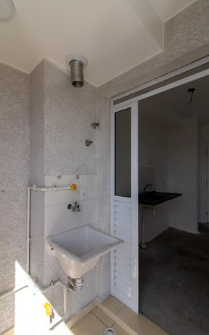 Apartamento à venda com 42m², 1 quarto e 1 vagaArea de Serviço