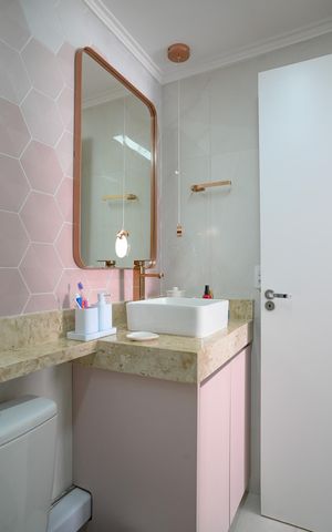 Apartamento à venda com 66m², 2 quartos e 1 vaga Apartamento à venda com 66m², 2 quartos e 1 vagaBanheiro - Quarto 1 Suite