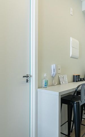 Studio para alugar com 25m², 1 quarto e sem vaga Studio para alugar com 25m², 1 quarto e sem vagaCozinha