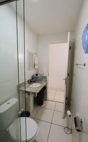 Apartamento à venda com 78m², 3 quartos e 2 vagasBanheiro Social