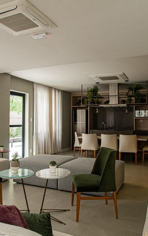 Apartamento à venda com 39m², 2 quartos e sem vaga Apartamento à venda com 39m², 2 quartos e sem vagaÁrea comum - Salão de festas