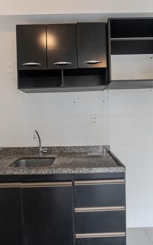 Apartamento à venda com 39m², 2 quartos e sem vaga Apartamento à venda com 39m², 2 quartos e sem vagaCozinha e Área de Serviço