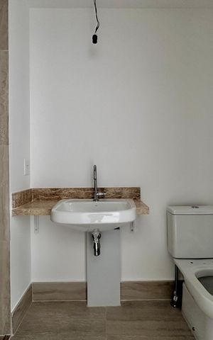Studio à venda com 32m², 0 quarto e sem vaga Studio à venda com 32m², 0 quarto e sem vagaBanheiro