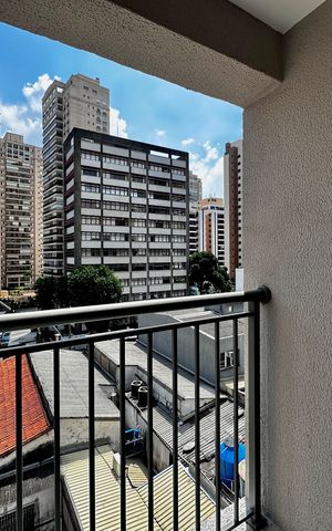 Studio à venda com 32m², 0 quarto e sem vaga Studio à venda com 32m², 0 quarto e sem vagaSacada