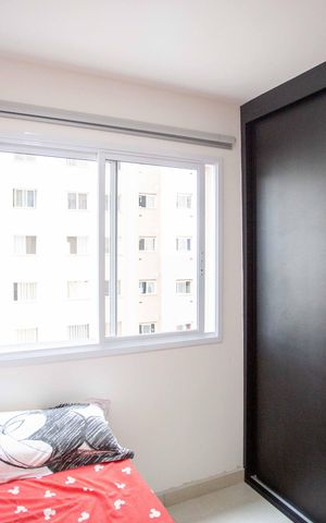 Apartamento para alugar com 44m², 2 quartos e sem vagaQuarto 2
