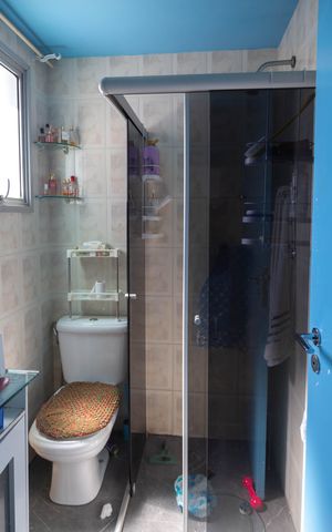 Apartamento à venda com 50m², 2 quartos e 1 vaga Apartamento à venda com 50m², 2 quartos e 1 vagaBanheiro
