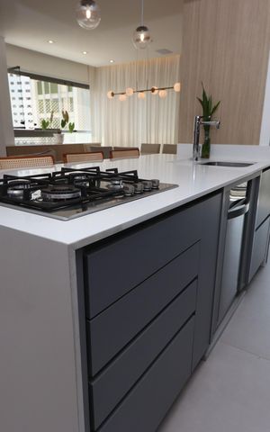 Apartamento à venda com 86m², 2 quartos e 2 vagasCozinha