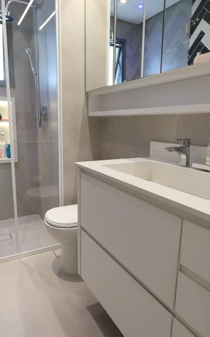 Apartamento à venda com 86m², 2 quartos e 2 vagasBanheiro da Suíte 1