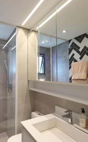 Apartamento à venda com 86m², 2 quartos e 2 vagasBanheiro da Suíte 1