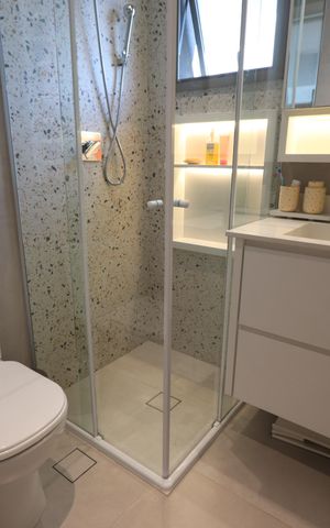Apartamento à venda com 86m², 2 quartos e 2 vagasBanheiro da Suíte 2