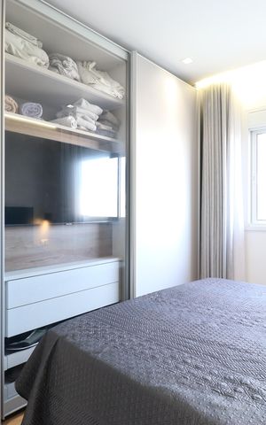 Apartamento à venda com 69m², 1 quarto e 2 vagasSuíte