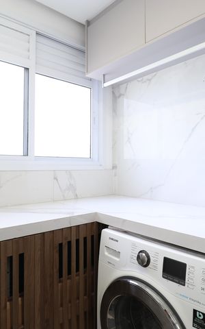 Apartamento à venda com 69m², 1 quarto e 2 vagasCozinha e Área de Serviço