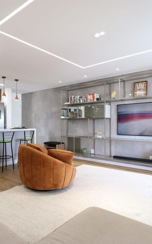 Apartamento à venda com 69m², 1 quarto e 2 vagasSala