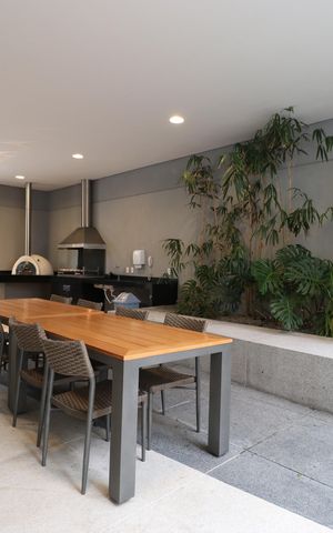 Apartamento à venda com 69m², 1 quarto e 2 vagasÁrea comum - Churrasqueira