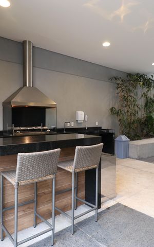 Apartamento à venda com 69m², 1 quarto e 2 vagasÁrea comum - Churrasqueira