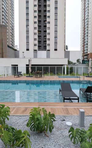 Apartamento à venda com 69m², 1 quarto e 2 vagasÁrea comum - Piscina