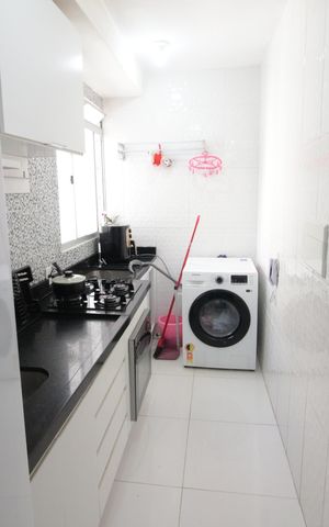 Apartamento à venda com 39m², 2 quartos e sem vagaCozinha e Área de Serviço