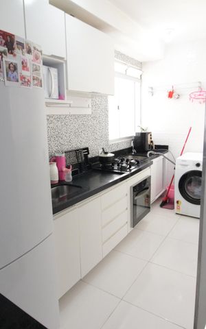 Apartamento à venda com 39m², 2 quartos e sem vagaCozinha e Área de Serviço