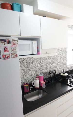Apartamento à venda com 39m², 2 quartos e sem vagaCozinha e Área de Serviço