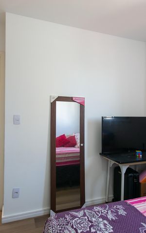 Apartamento à venda com 47m², 2 quartos e 1 vagaQuarto 2
