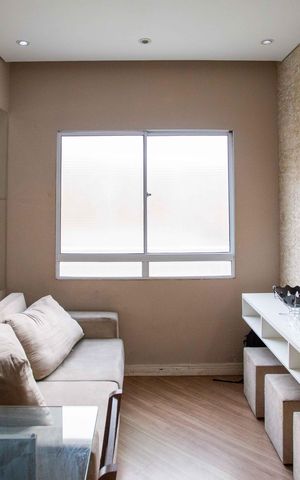 Apartamento à venda com 44m², 2 quartos e sem vagaSala