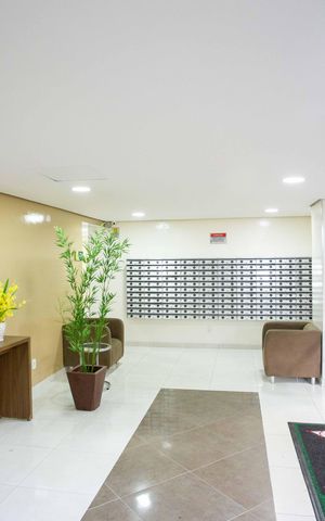 Apartamento à venda com 44m², 2 quartos e sem vagaHall social