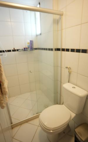 Apartamento para alugar com 80m², 2 quartos e 1 vagaBanheiro da Suíte 
