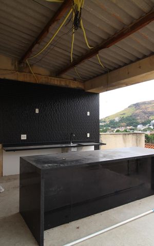 Casa de condomínio à venda com 201m², 5 quartos e 1 vagaChurrasqueira