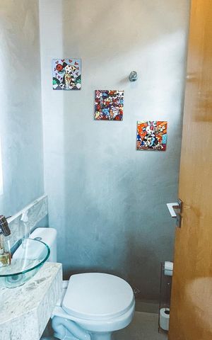 Casa de condomínio à venda com 200m², 3 quartos e 4 vagas Casa de condomínio à venda com 200m², 3 quartos e 4 vagasLavabo da sala
