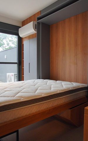 Studio à venda com 41m², 1 quarto e 1 vagaSala/Quarto
